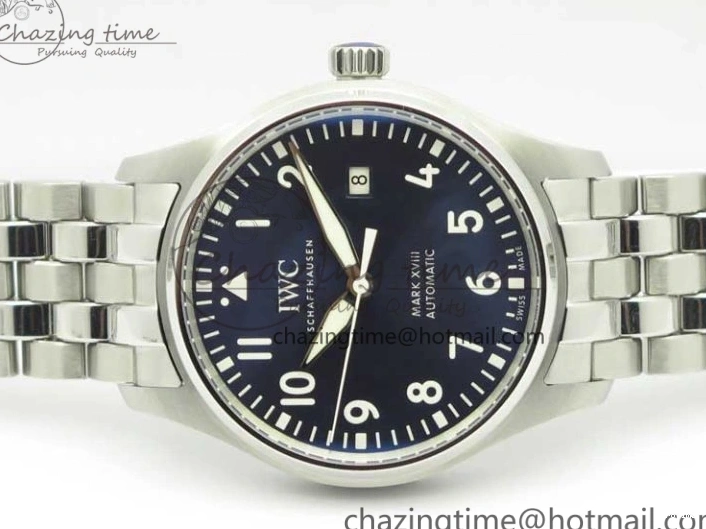MIROTIME 0505 TimelessDesign Mark XVIII IW327016 Le Petit Prince MKS 1:1 Best Edition Blue Dial On SS Bracelet MIYOTA 9015 V 7206